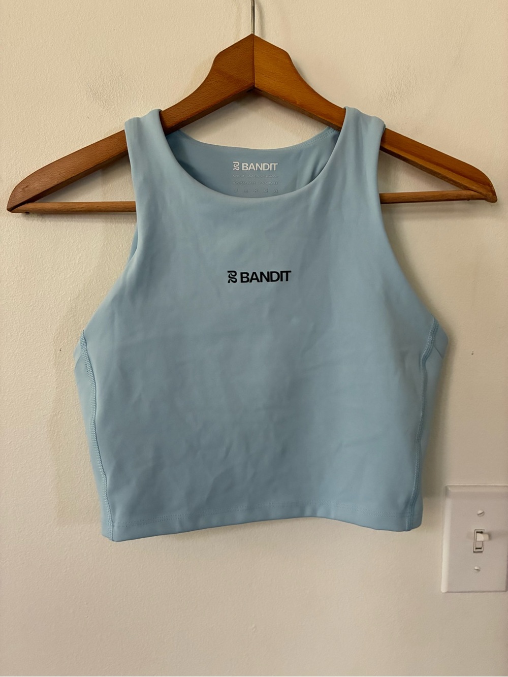 Bandit Stamina Race Crop Top Blue
